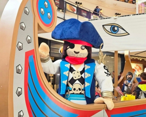 One Salonica outlet mall brings the magic of PLAYMOBIL to life.